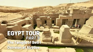 Egypt Tour Part 9 | The Temple of Seti l & The Osireion at Abydos #history #egypt