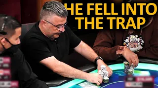 Henry Sets the PERFECT TRAP in a $50,000 Pot @HustlerCasinoLive