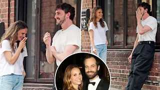Natalie Portman, can’t stop smiling with Paul Mescal, in London after Benjamin Millepied divorce