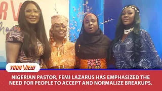 Mixed Reactions To Apostle Femi Lazarus Viral Post "Let's Normalize 'Break Up"