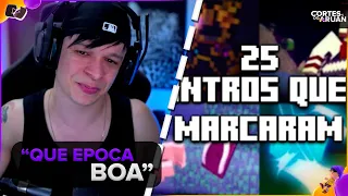 ARUAN REAGE: 25 INTROS DE MINECRAFT QUE MARCARAM A ÉPOCA! - INTROS NOSTALGICAS - Cortes do Aruan