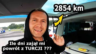 Wracam do Domu !!! - Trasa TURCJA - POLSKA !!!  + Film od Widza z Pucybutem (728)