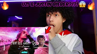 THIS IS A CRAZY COLLAB!!-Reacting To Justin Bieber-There She Go (Visualizer) ft. Lil Uzi Vert