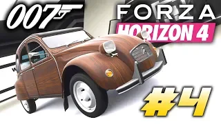 007 JAMES BOND CAR PACK! ASTON DB10! A WOODEN CITROEN THOUGH?!  - Forza Horizon 4 Let's Play Part 4