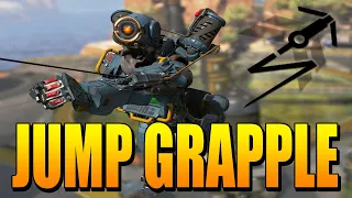 JUMP GRAPPLE TUTORIAL/GUIDE for PATHFINDER in APEX LEGENDS!