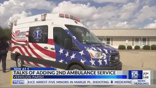 Talks of adding 2nd ambulance service