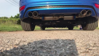 2017 Ford Focus 1.5 Turbo ecoboost 182 HP cat back exhaust& AKRAPOVIČ head