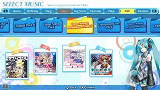 Touhou Project Arrangements Pack 7 DLC overview for Groove Coaster Wai Wai Party!!!!