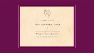 View, Meditation, Action, 25-27 January 2020, Sydney, Australia - Part 6