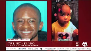 Lansing Police issue amber alert for a 2-year-old girl taken out of the city