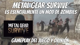 Metal Gear Survive Es Esencialmente Un Mod De Zombies Gameplay Y Opinión