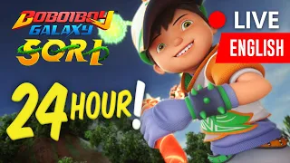 🔴LIVE (24 HOUR) - BoBoiBoy Galaxy SORI | English