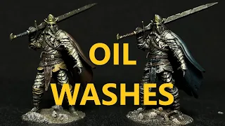 Oil Wash Beginner Guide / Grimdark Miniature Painting