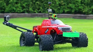 Delivering Candy to Kids with RC FPV Car