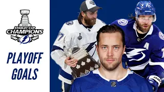 Victor Hedman (#77) | 2020 Conn Smythe Trophy Winner | Every Goal from the 2020 Stanley Cup Playoffs
