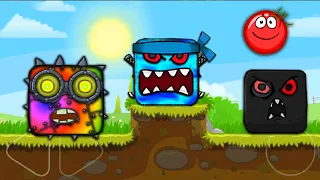 Water Ninja, Rainbow Robo, & Black Rock Bosses Battle with Tomato Ball