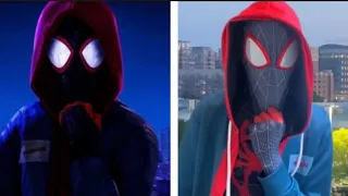 Live-action Recreating into the spider-verse leap of faith | what’s up danger