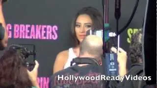 Shay Mitchell Arrives to The Spring Breakers LA Premiere in Hollywood!