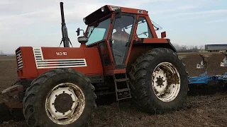 FIAT 1380 DT Turbo "1982" + Lemken EuroPal 7