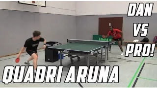 Quadri Aruna vs TableTennisDaily's Dan!