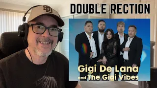 Gigi De Lana and The Gigi Vibes covers One Last Cry and Fly Me To The Moon, double reaction.