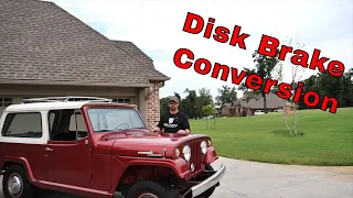 Disc Brake Conversion for this classic Jeepster Commando