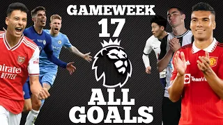 PREMIER LEAGUE | GAMEWEEK 17 HIGHLIGHTS 🔥| ALL GOALS ⚽⚽ as Haaland breaks another record