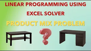 Product Mix Problem | Linear Programming