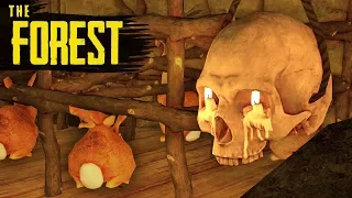 100 RABBITS! The Forest Hard Survival S3 Episode 15