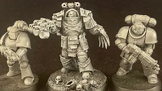 Are Cathapractii Terminators the best looking?? True scale conversion 30k Horus Heresy