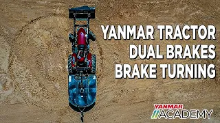 Yanmar Tractor Dual Brakes - Brake Turning