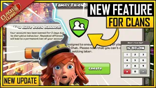 NEW UPDATE-  WHAT IS FAMILY FRENDLY CLANS|how to make family friendly clan in coc