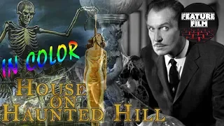 HAUNTED HOUSE | HORROR MOVIE: HOUSE ON HAUNTED HILL full movie IN COLOR | WHO KILLED | classic movie