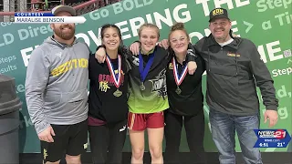 Record high Redmond girls wrestling team looking forward to state tournament