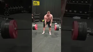 Ridiculous 220kg 1 handed deadlift TOM STOLTMAN 😱😱😱😱😱