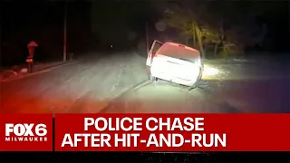 Wisconsin police chase after hit-and-run crash | FOX6 News Milwaukee