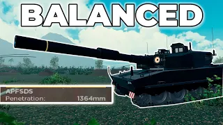 1364 mm Penetration! (cursed tank simulator)