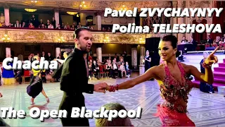 Pavel Zvychaynyy - Polina Teleshova | The Open Blackpool 2022 | Cha-cha-cha | Professional Latin