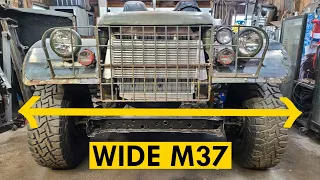 Wide Fenders on the M37! - 1952 Dodge M37 Cummins Swap Restomod [Episode 24]