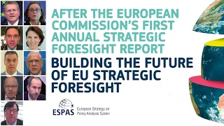 ESPAS Conference 2020: Building the future of EU strategic foresight, 18 November 2020