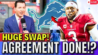 BIG COMMERCIAL NEWS! 6 TIMES PRO BOWLER! FROM THE CARDINALS TO THE LIONS! DETROIT LIONS NEWS