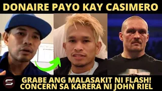 DONAIRE GRABE ANG MALASAKIT KAY CASIMERO! CONCERN TALAGA KARERA NG KAPWA PINOY! AJ LAMOG KAYH USYK!