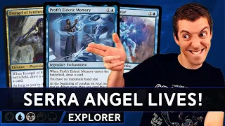 🔨 Build-Your-Own Serra Angel! 🔨 - 🔵⚫ - Dimir Memory - (Explorer)