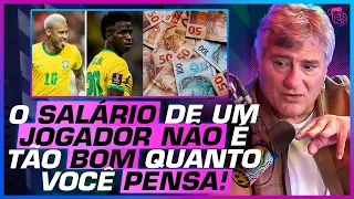 O VERDADEIRO SALÁRIO dos JOGADORES de FUTEBOL - CLÉBER MACHADO