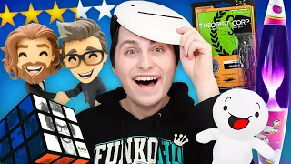 Reviewing Youtuber Collectibles! (Dream, TheOdd1sOut, Game Theory and MORE)