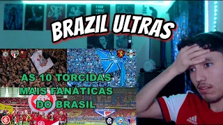 REACTING to The 10 Most Fanatical Fans in Brazil