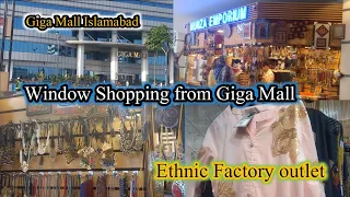 Explore best shopping spots in giga mall/ Window shopping from ethnic factory outlet