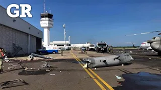 Falla aterrizaje de Marina en Tabasco