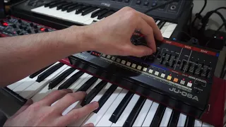 Tweaking: Roland JU-06A Pads - DEMO (NO TALKING)