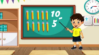 Math for kids- Learn Subtraction with Gogi Part 2